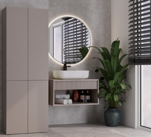 SŁUPEK ŁAZIENKOWY NEL GLINA 1 KOSZ DRZWI DŁUGIE KPL