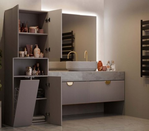 SŁUPEK ŁAZIENKOWY NEL GLINA 1 KOSZ DRZWI KR KPL