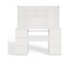 ZESTAW BIURKO KUBA + NADSTAWKA BIEL