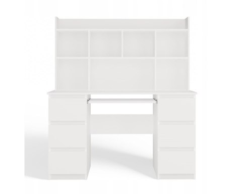 ZESTAW BIURKO KUBA + NADSTAWKA BIEL