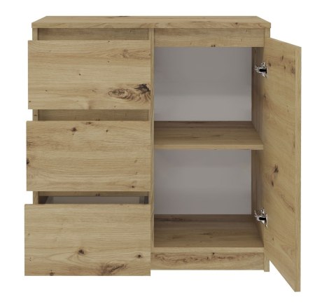 KOMODA 1 DRZWI 3 SZUFLADY ARTISAN KOMPLET