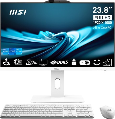 MSI AIO PRO AP242P 14M-859EU i7-14700  23,8" IPS LED FHD Non-Touch Anti-Glare 16GB SSD1TB M.2 AX211 WiFi 6E Windows 11 Pro White