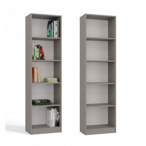 REGAŁ NA KSIĄŻKI 50 CM GLINA