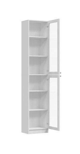 WITRYNA 40CM PAFOS BIAŁY 2 SZYBY KOMPLET