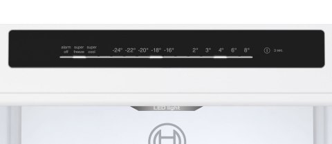 Chłodziarko-zamrażarka BOSCH KGN39LBCF