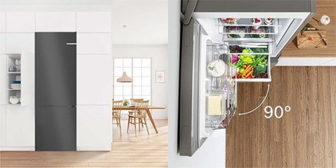 Chłodziarko-zamrażarka BOSCH KGN49LBCF