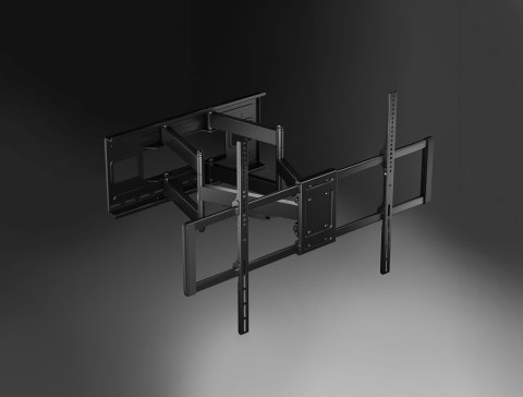 GEMBIRD UCHWYT SUFITOWY DO TELEWIZORA Z PEŁNYM ZAKRESEM RUCHU (REGULOWANY), 60" - 120", DO 120 KG