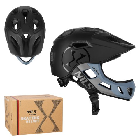 MT401 RAYDEN KASK FULL FACE Z ODPINANĄ SZCZĘKĄ XS(48-53CM) NILS EXTREME