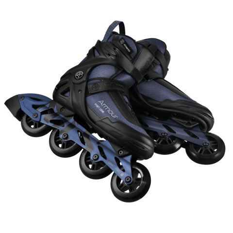 Na22151 Łyżworolki Armour Granatowe Rozm. 43 Nils Extreme