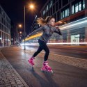 Na1055 Łyżworolki Blaze Różowe Rozm. S(31-34) Nils Extreme