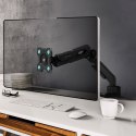 ONKRON G90-B Uchwyt biurkowy obrotowo-nachylny do monitora 13"-34" maks 10 kg, z obracaniem, czarny