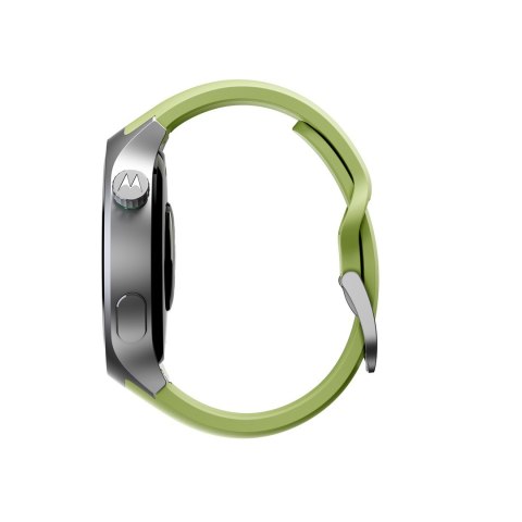 Motorola Moto Watch 512MB Silver_Stainless Steel + Herbal Garden_Silicone Silver