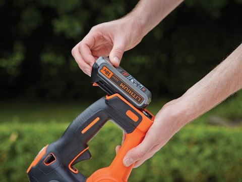 Nożyce do żywopłotu Li-Ion 18V BBLACK+DECKER