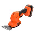 Nożyce do żywopłotu akumulatorowe 18V, 20cm BCSS18D1-QW BLACK+DECKER