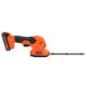 Nożyce do żywopłotu akumulatorowe 18V, 20cm BCSS18D1-QW BLACK+DECKER