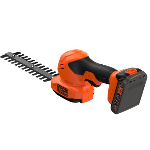 Nożyce do żywopłotu akumulatorowe 18V, 20cm BCSS18D1-QW BLACK+DECKER