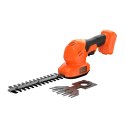 Nożyce do żywopłotu akumulatorowe 18V, 20cm BCSS18D1-QW BLACK+DECKER