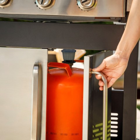 Grill gazowy Black+Decker BXOG16550E (4 palniki x 3.6 kW + 1 palnik 2.1 kW)