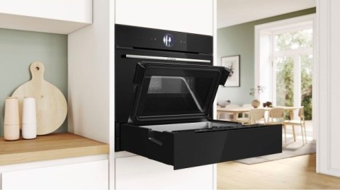 Szuflada BOSCH BDC7111B0 do gotowanaia na parze, 59 x 14 cm, czarny