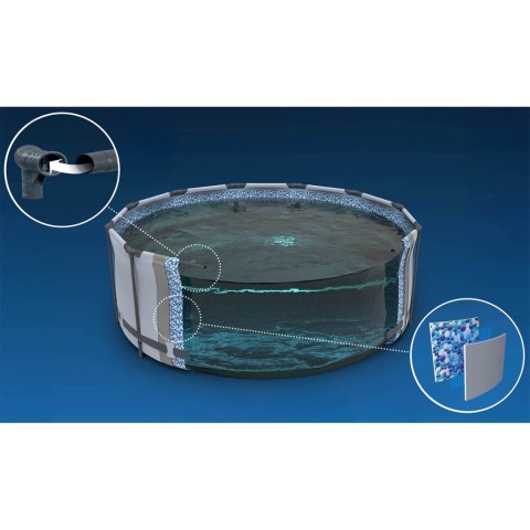 Basen ogrodowy stelażowy 457 x 122 cm 11w1 Bestway 56438