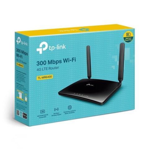 Router bezprzewodowy TP-LINK TL-MR6400 (kolor czarny)