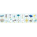Basen ogrodowy stelażowy 488 x 305 x 107 cm 18w1 Bestway 56448