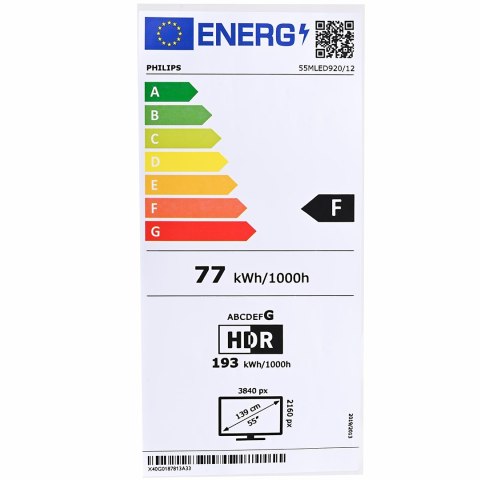 Telewizor 55" Philips 55MLED920/12