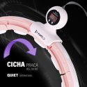 Zestaw Hula Hop Magnetyczny Pink Hhm15 Z Licznikiem Hms + Pas Br163 Black Plus Size