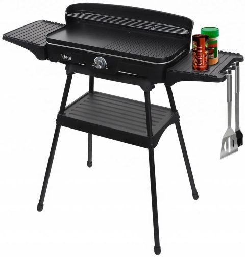 Grill Elektryczny Ideal 5w1 Bezdymny, Składany, Stojący + Poradnik PDF