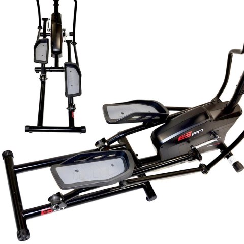 Orbitrek magnetyczny E-NW650 EB Fit 8 poziomów LCD 110kg