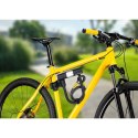 ZAPIĘCIĘCIE ROWEROWE U-LOCK + LINKA 10X1200mm DUNLOP