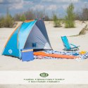 Namiot Plażowy NC8030 260x120x120 cm Niebieski NILS - Komfort i Ochrona