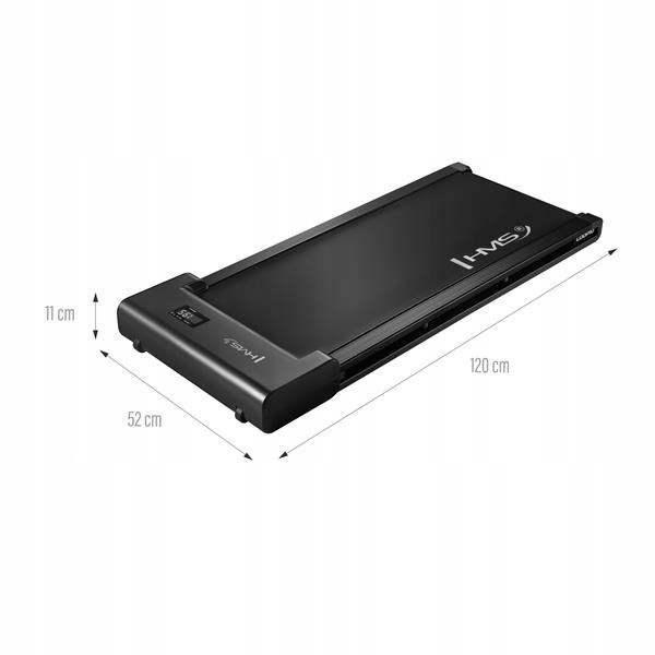 Kompaktowa Lekka BIEŻNIA ELEKTRYCZNA schowasz pod łóżko i spalisz kalorie Pomiary czas trwania treningu dystans liczba kroków prędkość spalone kalorie