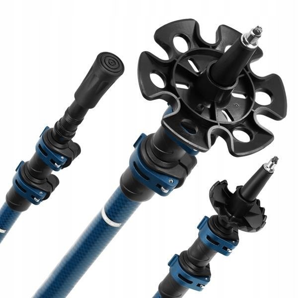 Kije Trekkingowe TK8601 NILS Aluminium 6061, 3-sekcyjne, Ergonomiczne Materiał aluminium