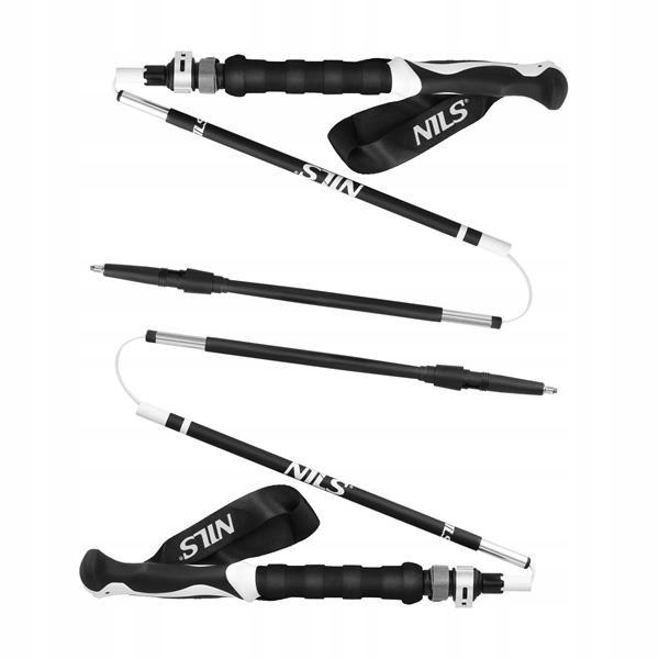 TK8603 Kije Trekkingowe Składane NILS - Lekkie Aluminium 7075 Kod producenta 25-2-023